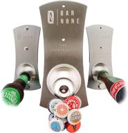 🍺 top-rated capstractor: the ultimate magnetic wall mounted bottle opener for beer bottles, fridge & bartenders logo