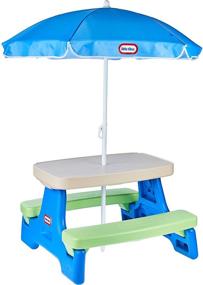 img 4 attached to ☂️ Ultimate Shade Solution: Little Tikes Store Picnic Umbrella - Stay Cool & Protected at Outdoor Gatherings!