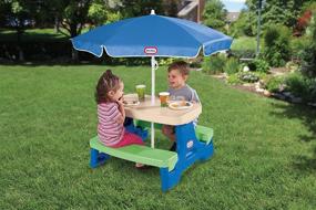 img 3 attached to ☂️ Ultimate Shade Solution: Little Tikes Store Picnic Umbrella - Stay Cool & Protected at Outdoor Gatherings!