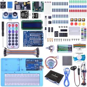 img 4 attached to 🔧 UNIROI Ultimate Starter Kit for Arduino IDE 328P Control Board - 260 Pages Detailed Tutorial, 217 Items, 51 Projects, Breadboard with Arduino IDE Starter Kit