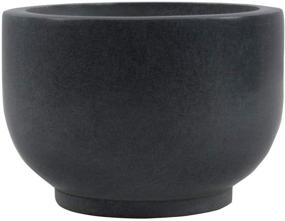 img 3 attached to 🌿 Kaizen Casa Stone Mortar and Pestle: Grind Spices, Powder Pesto, Mash Herbs, Crush Pills - Regular Size (3.75"X2.75" Mortar, 5" X1.5" Pestle)