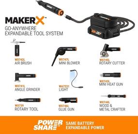 img 3 attached to 🔧 Worx WX746L 9 MAKERX Glue Tool: The Ultimate Solution for All Your Gluing Needs