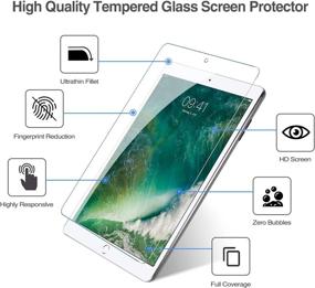 img 2 attached to 📱 Улучшенный Защитный экран ProCase iPad Pro 12.9 с матовым покрытием - Защитная пленка из матового закаленного стекла против бликов и отпечатков пальцев для Apple iPad Pro 12.9 дюймов 1-го/2-го поколения (2015/2017 годов)