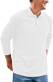 img 4 attached to Men's Classical Causal Regular Fit Brosloth Sleeve Clothing