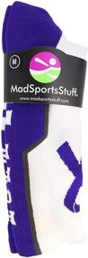 img 3 attached to 🎗️ Empowerment on the Field: MadSportsStuff Relay for Life Hope Cancer Awareness Athletic Crew Socks