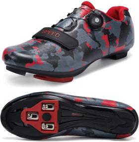 img 4 attached to SWISSWELL Compatible Mountain Rotating Camouflage Men's Shoes and Athletic