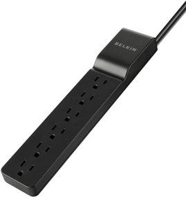 img 2 attached to Усиленная защита и универсальность: Belkin Power Strip Сетевой фильтр с функциями максимальной производительности.