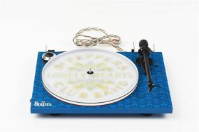 img 3 attached to 🎶 Pro-Ject The Beatles SGT. Pepper Essential III, Special Edition Turntable with 8.6” Aluminium Tonearm and Pre-Mounted Ortofon OM10 Cartridge - Enhanced for SEO