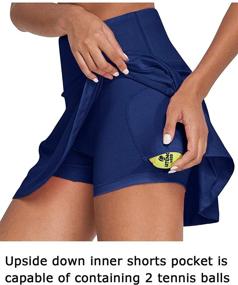 img 3 attached to XIEERDUO Athletic Pockets Waisted Running Sports & Fitness