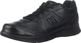 img 1 attached to 👟 Enhance Your Style with New Balance MW577 Black Walking Men's Fashion Sneakers