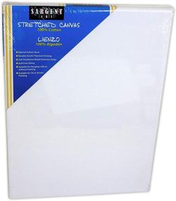 img 3 attached to 🎨 Sargent Art 90-2015: Premium 10x12-Inch Stretched Canvas, Double Primed with 100% Cotton for Exceptional Artistic Results