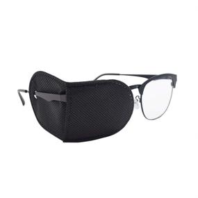 img 3 attached to 🕶️ FCAROLYN Large Size Black 6pcs Eye Patches for Glasses - Enhanced SEO