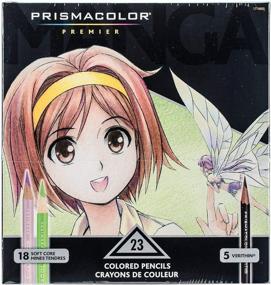 img 3 attached to 🎨 Карандаши цветные Prismacolor 1774800 Premier, обзор цветов Manga и путеводитель по покупке - 23 штуки