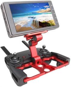 img 4 attached to 📱 Mavic Mini Air 2 Pro Tablet Holder: Foldable Aluminum Extender with Lanyard for DJI Mavic Drones - Must-Have Controller Accessory!