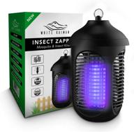 🦟 white kaiman 40 watt outdoor bug zapper: weatherproof mosquito zapper with 4000 volt - ideal for indoor or outdoor use logo