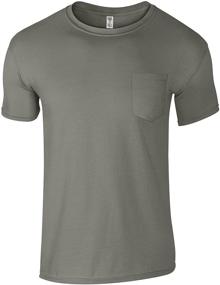 img 3 attached to Tall Men's Clothing: Fashion Pocket Shirt for T-Shirts & Tanks