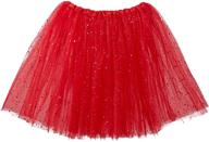 👗 lello sparkle 3 layer ballerina girls' clothing skirts & skorts logo