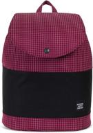 🎒 windsor black herschel reid backpack логотип