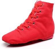 👟 lace up canvas dance shoes for women: yoyodance practice collection logo