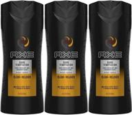 axe dark temptation shower gel - 16 fluid ounce (pack of 3) logo