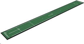 img 2 attached to 🏌️ Ultimate Putting Practice Mat - Green - 94.5" x 9.8" - by PuttOut for Superior Golf Performance