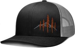 img 4 attached to 🧢 LARIX Trucker Hat, Wild Mountain: Adventure-Ready Headgear for Outdoor Enthusiasts