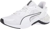 👟 white puma men's hybrid sneaker: stylish and comfortable men's shoes logo