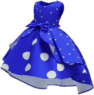 👗 cichic girls party dress: princess dress for girls formal occasions - elegant baby girls dress (age 0-10 years) logo