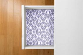 img 2 attached to Lavender Scented Drawer Liners - SCENTORINI Fragrant Liner Sheets for Drawers, Dresser Shelf, Linen Closet (Set of 6)