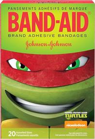 img 4 attached to Band Aid Adhesive Bandages Teenage Turtles 20 Assorted