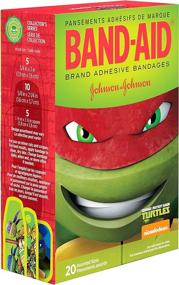 img 1 attached to Band Aid Adhesive Bandages Teenage Turtles 20 Assorted