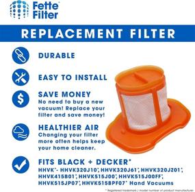 img 2 attached to Fette Filter - Replacement Filters for HHVK Models: HHVK320J10, HHVK320J61, HHVK320JZ01, HHVK415B01, HHVK515J00, HHVK515J00FF, HHVK515JP07, HHVK515BPF07. Part # HHVKF10 - Pack of 2