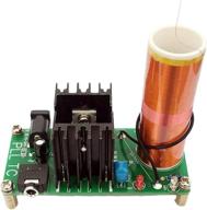 🔌 hiletgo tesla coil arc experiment kit: high temperature, high pressure plasma, with music playback - electronic diy for students (input voltage: 15-24v, 15w, 2a) logo