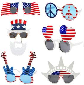 img 4 attached to American Glasses Patriotic Sunglasses Holiday