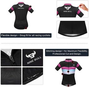 img 1 attached to Cycling Jersey Sleeve Clothing Bicycle Outdoor Recreation