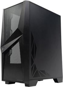 img 2 attached to 💻 Корпус игрового ПК MSI MAG Series FORGE 100M LITE Mid-Tower с закаленным стеклом, вентилятором 120 мм и поддержкой системы жидкостного охлаждения 240 мм