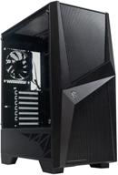 💻 корпус игрового пк msi mag series forge 100m lite mid-tower с закаленным стеклом, вентилятором 120 мм и поддержкой системы жидкостного охлаждения 240 мм логотип