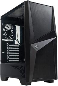 img 4 attached to 💻 Корпус игрового ПК MSI MAG Series FORGE 100M LITE Mid-Tower с закаленным стеклом, вентилятором 120 мм и поддержкой системы жидкостного охлаждения 240 мм