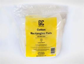 img 2 attached to 200 Count Maxi Size Global Cotton Pads: Professional Lint-Free and Dermatologically Approved Face Pads