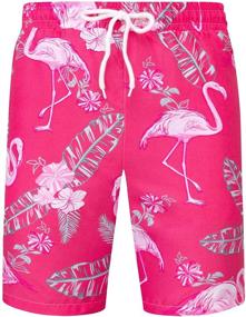 img 2 attached to 🌺 Flamingos Hawaiian Printed Tropical Men's Shirts: J VER's Vibrant Collection