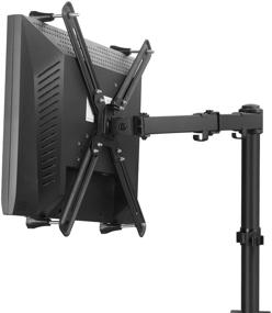 img 2 attached to 🖥️ WALI VESA Mount Bracket Adapter for 13-27 inch Screens, VESA 75mm and 100mm Compatibility (UVVEP) - Monitor Arm Mounting Kit
