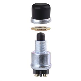 img 2 attached to 🚗 12V Weatherproof Engine Push Button Start Switch for Car Truck Boat RV ATV - 1 PCS