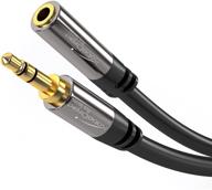 🎧 kabeldirekt - 25ft 3.5mm male to 3.5mm female audio extension cable - pro series logo