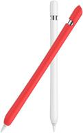 ✏️ delidigi 2 pack soft silicone case for apple pencil 1st gen - red+white logo