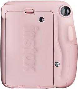 img 3 attached to 📷 Фотоаппарат Fujifilm Instax Mini 11 мгновенной печати в розовом оттенке "Blush Pink": Захватывая моменты стильно.