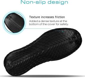 img 1 attached to 👞 LEGELITE Reusable Silicone Waterproof Shoe Covers with Zipper: Durable No-Slip Shoe Protectors for Men, Women, and Kids