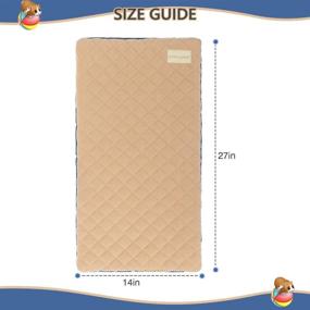 img 3 attached to 🐹 EXPAWLORER Guinea Pig Fleece Cage Liners - Washable Non-Slip Bedding for Small Animals, Waterproof Reusable Pee Pads for Rabbits, Hamsters, and More