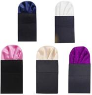 🎩 syaya multicolor pocket squares: style up your handkerchiefs with men's accessories logo
