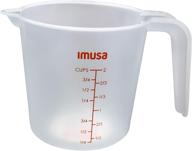 imusa usa plastic measuring transparent logo