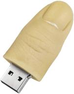 👍 leizhan cute usb flash drive character thumb drive for kids students gift pendrive - 16gb, thumb shape logo